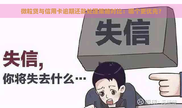 微粒贷与信用卡逾期还款处理策略对比：哪个更优先？