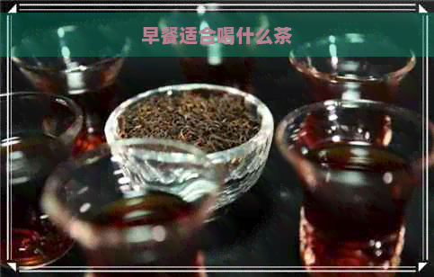 早餐适合喝什么茶