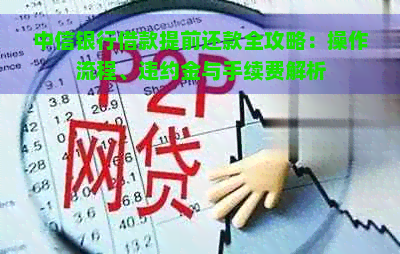 中信银行借款提前还款全攻略：操作流程、违约金与手续费解析