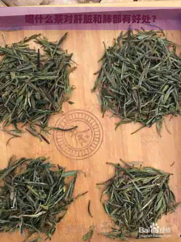 喝什么茶对肝脏和肺部有好处？