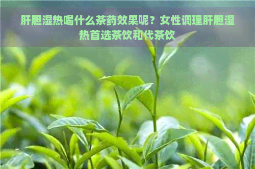 肝胆湿热喝什么茶药效果呢？女性调理肝胆湿热首选茶饮和代茶饮