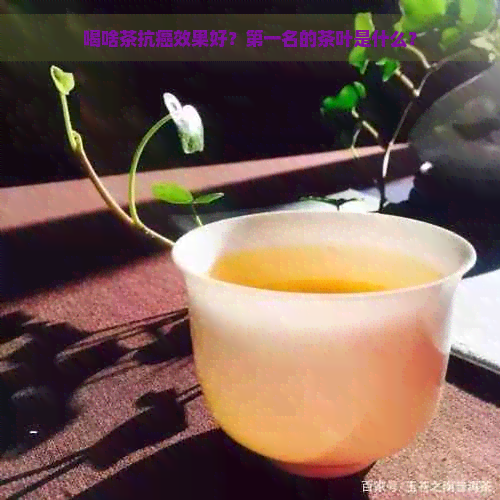 喝啥茶抗癌效果好？之一名的茶叶是什么？