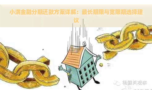 小满金融分期还款方案详解：最长期限与宽限期选择建议