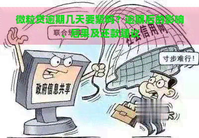 微粒贷逾期几天要紧吗？逾期后的影响、后果及还款建议