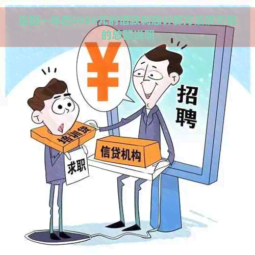 逾期一年后5000元的借款利息计算方法及可能的总额说明