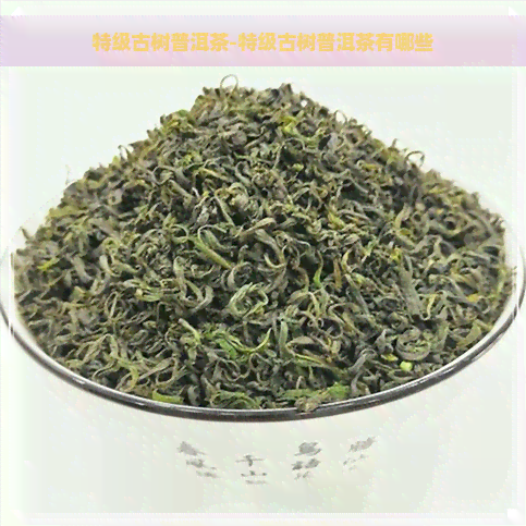 特级古树普洱茶-特级古树普洱茶有哪些