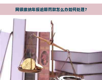 网银缴纳年报逾期罚款怎么办如何处理？