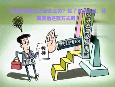 快乐秒贷忘记还款怎么办？除了自动还款，还有其他还款方式吗？