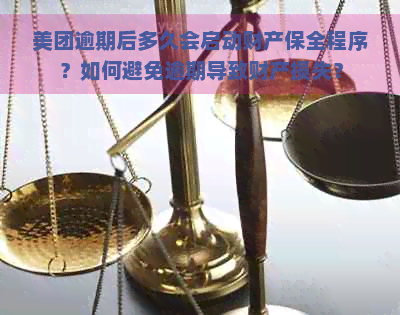 美团逾期后多久会启动财产保全程序？如何避免逾期导致财产损失？