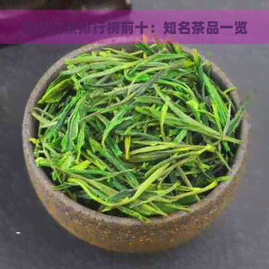 国外红茶排行榜前十：知名茶品一览