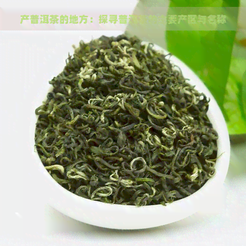 产普洱茶的地方：探寻普洱茶的主要产区与名称