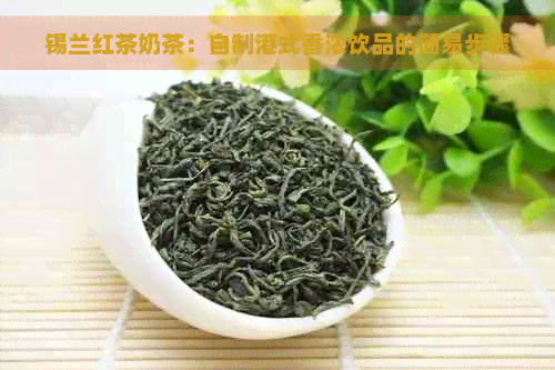 锡兰红茶奶茶：自制港式香浓饮品的简易步骤