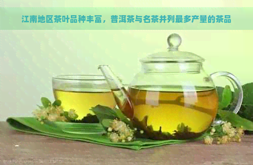 江南地区茶叶品种丰富，普洱茶与名茶并列最多产量的茶品