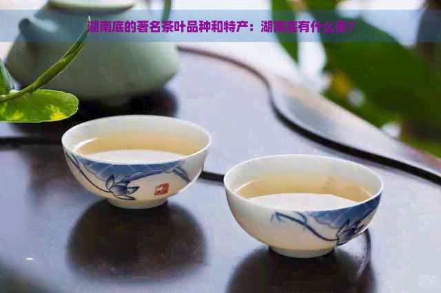 湖南底的著名茶叶品种和特产：湖南底有什么茶？