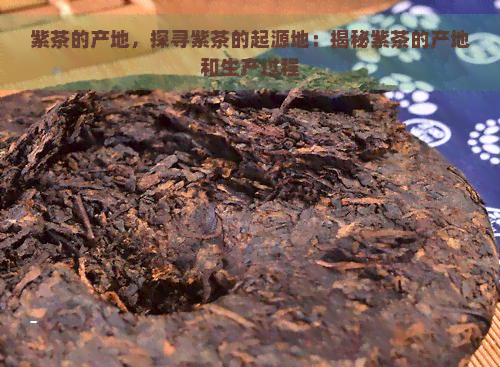 紫茶的产地，探寻紫茶的起源地：揭秘紫茶的产地和生产过程