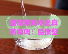 越南燕窝水是真燕窝吗：品质鉴别、食用方法及饮品推荐