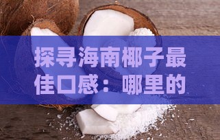 探寻海南椰子更佳口感：哪里的椰子滋味最醇厚