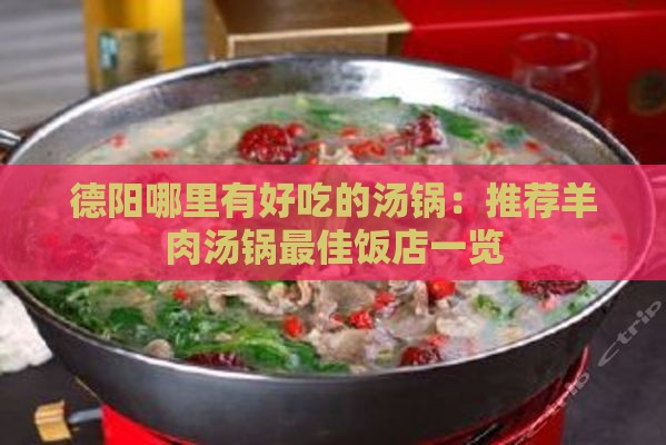 德阳哪里有好吃的汤锅：推荐羊肉汤锅更佳饭店一览