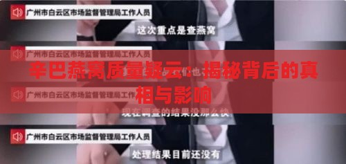 辛巴燕窝质量疑云：揭秘背后的真相与影响