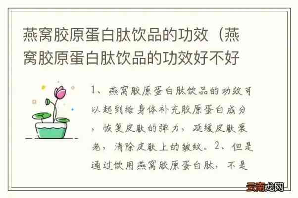 燕窝和胶原肽哪个好用：比较燕窝、胶原肽与燕窝胶原蛋白肽的差异与效果