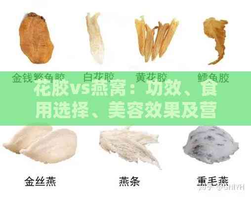 花胶vs燕窝：功效、食用选择、美容效果及营养价值对比