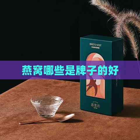 燕窝哪些是牌子的好