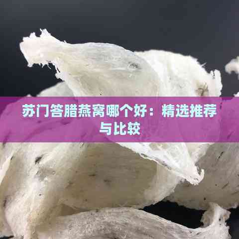 苏门答腊燕窝哪个好：精选推荐与比较