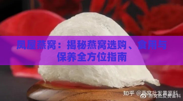 凤屋燕窝：揭秘燕窝选购、食用与保养全方位指南