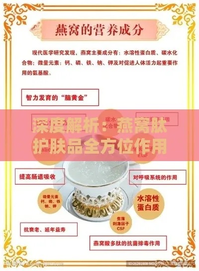 探究燕窝肽护肤品：焕发肌肤活力的新选择