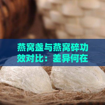 燕窝盏与燕窝碎功效对比：差异何在？