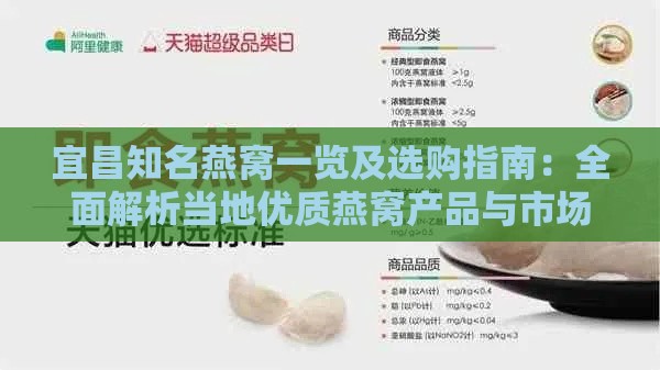 宜昌知名燕窝一览及选购指南：全面解析当地优质燕窝产品与市场动态