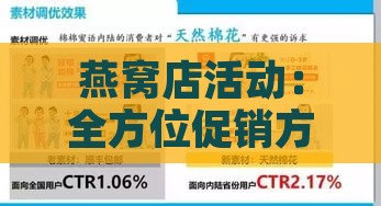 燕窝店活动：全方位促销方案与活动流程策划