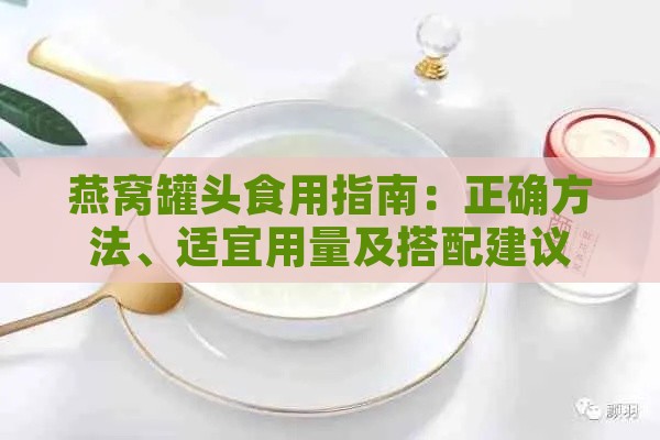 燕窝罐头食用指南：正确方法、适宜用量及搭配建议