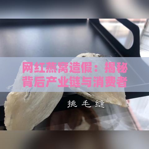 网红燕窝造假：揭秘背后产业链与消费者权益保护全解析