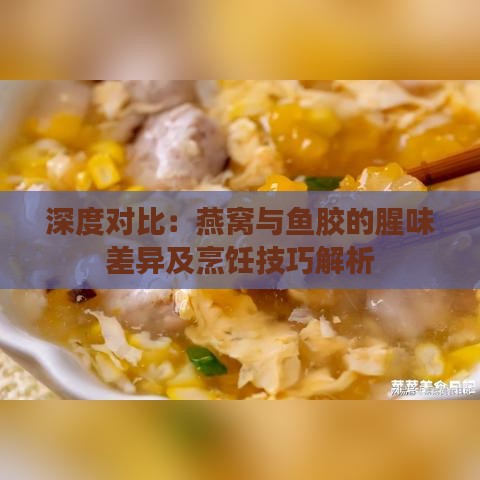 深度对比：燕窝与鱼胶的腥味差异及烹饪技巧解析