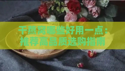 干燕窝哪些好用一点：推荐高品质选购指南