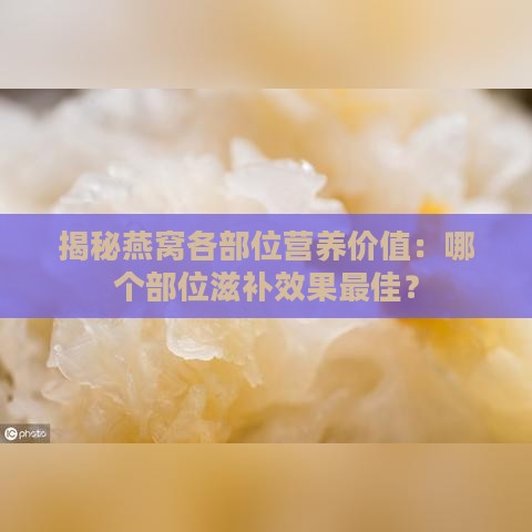 揭秘燕窝各部位营养价值：哪个部位滋补效果更佳？