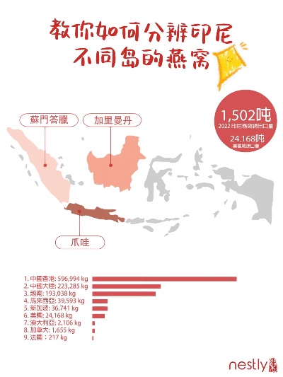 揭秘印尼燕窝产量更高的黄金地带：全面解析各地区产量分布与品质优劣