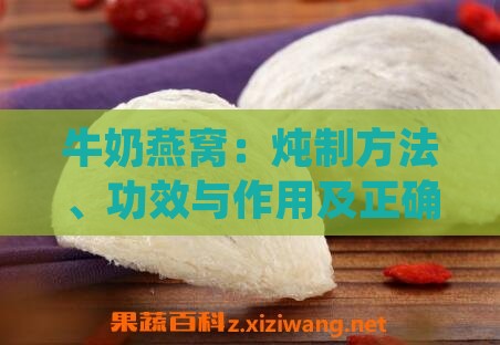 牛奶燕窝：炖制方法、功效与作用及正确做法与食用指南