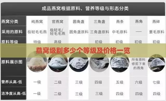 解析燕窝S1级别含义：品质、等级与选购全攻略