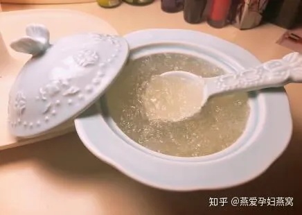 燕窝煮后什么样子的