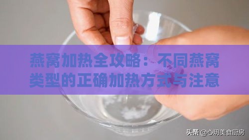 燕窝加热全攻略：不同燕窝类型的正确加热方式与注意事项