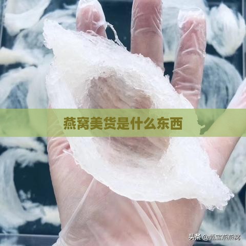 燕窝美货是什么东西