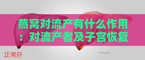 燕窝对流产有什么作用：对流产者及子宫恢复的功效与帮助