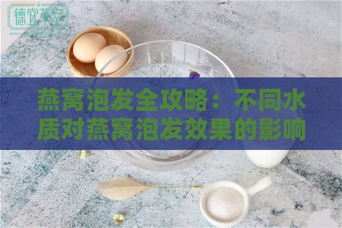 燕窝泡发全攻略：不同水质对燕窝泡发效果的影响与选择建议