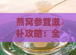 燕窝参茸滋补攻略：全方位解析食用方法与搭配秘诀