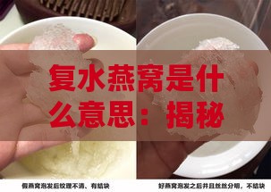 复水燕窝是什么意思：揭秘燕窝真假鉴别与营养价值解析