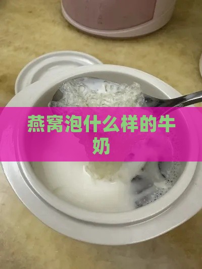 燕窝泡什么样的牛奶