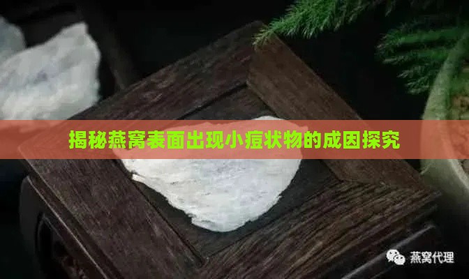 揭秘燕窝表面出现小痘状物的成因探究