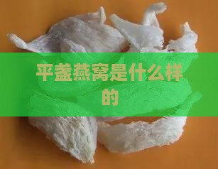 平盏燕窝是什么样的